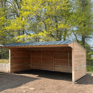 Abri de prairie en bois Fortune