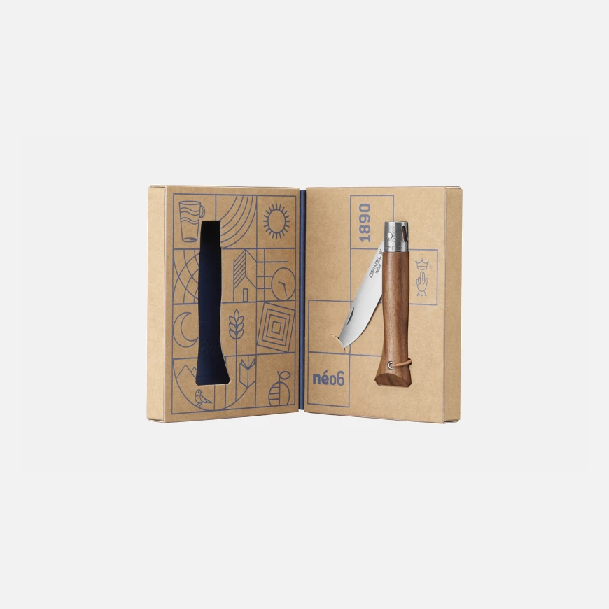 Couteau Opinel Néo6 Noyer Noir – Image 8
