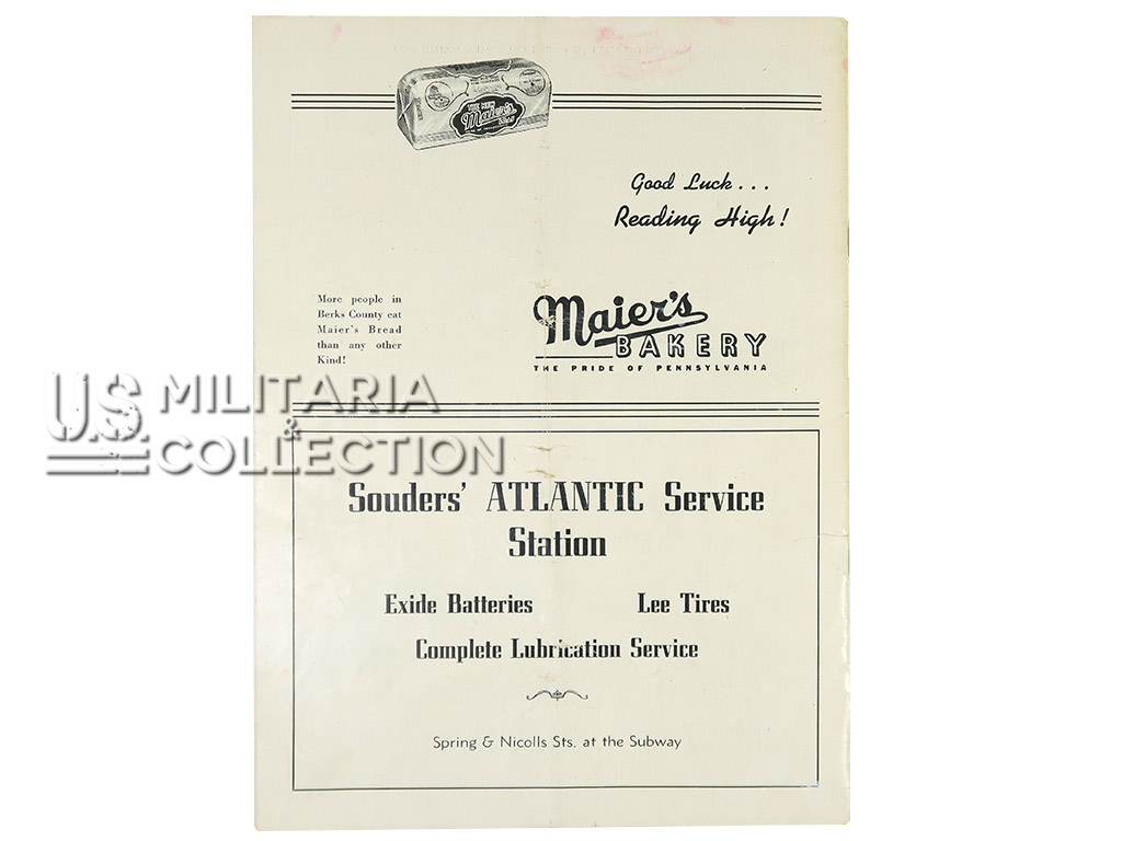 Programme, Souvenir Football Américain, 1944 – Image 7